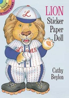 Book cover for Lion Sticker Paper Doll