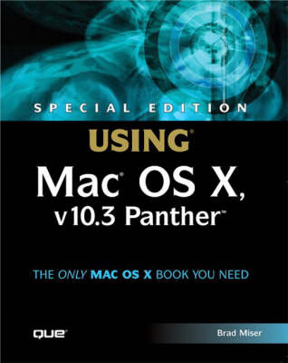 Book cover for Special Edition Using Mac OS X v10.3 Panther