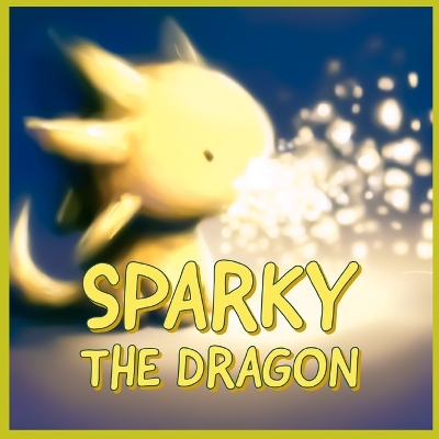 Book cover for Sparky the dragon