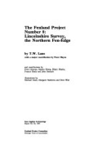 Cover of The Fenland Project Number 8