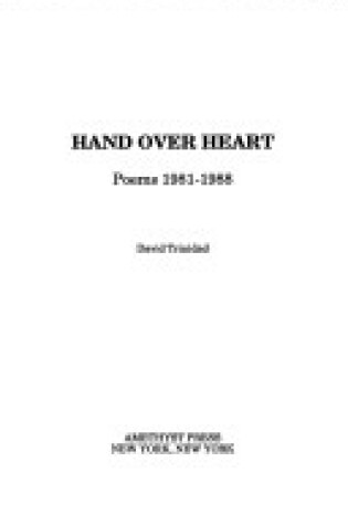 Cover of Hand Over Heart