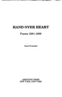 Book cover for Hand Over Heart