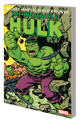 Book cover for MIGHTY MARVEL MASTERWORKS: THE INCREDIBLE HULK VOL. 2 - THE LAIR OF THE LEADER