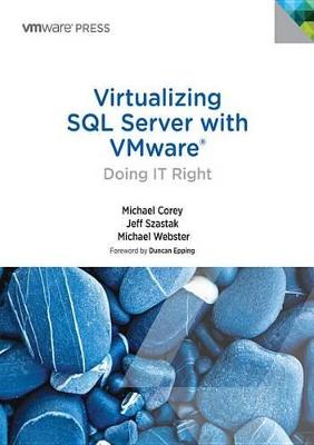 Book cover for Virtualizing SQL Server with Vmware