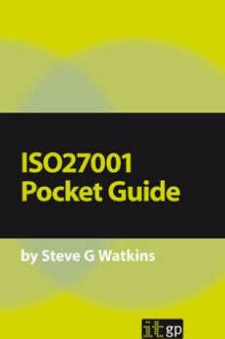 Cover of ISO27001 a Pocket Guide