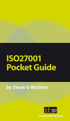 Cover of ISO27001 a Pocket Guide