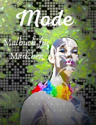 Book cover for Mode Malbuch für Mädchen