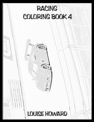 Book cover for Racing Coloring book 4