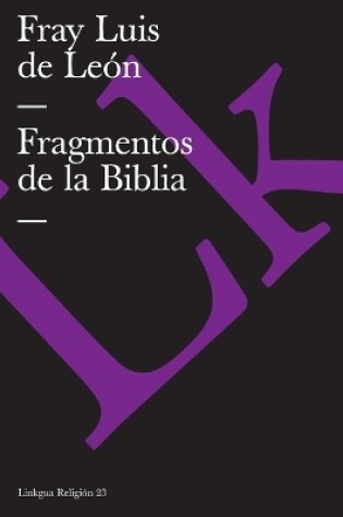 Cover of Fragmentos de la Biblia