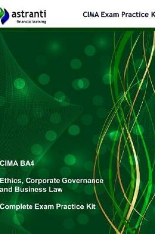 Cover of Cima Ba4 Ethics, Corporate Governance and Business Law