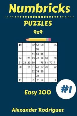 Cover of Numbricks Puzzles - Easy 200 vol. 1