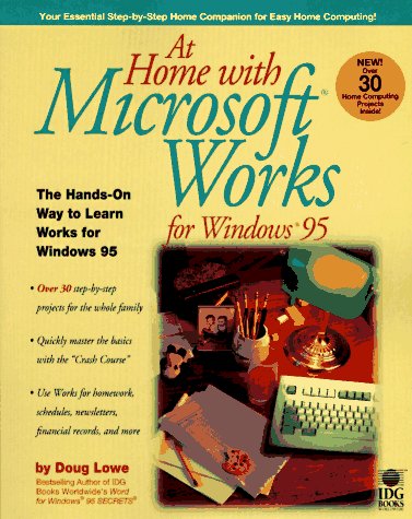 Book cover for At Home with Microsoft Works