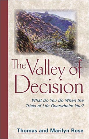 Book cover for The Valley of Decision