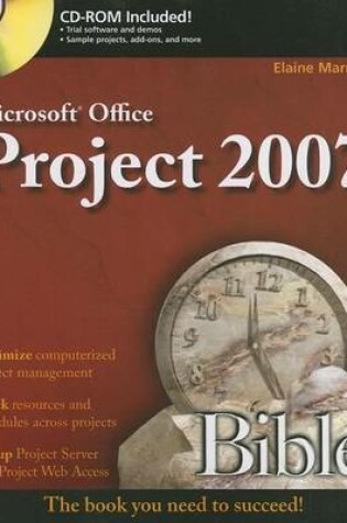 Cover of Microsoft Project 2007 Bible