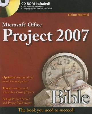 Book cover for Microsoft Project 2007 Bible