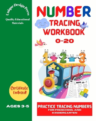 Book cover for Number Tracing Workbook