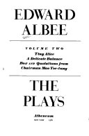 Cover of Selected Plays, Vol. 2