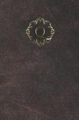 Cover of Monogram "Q" Blank Book