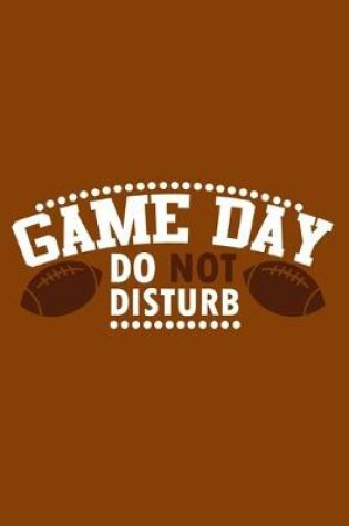 Cover of Game Day Do Not Disturb
