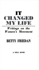 Book cover for It Changed My Life