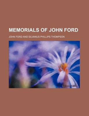 Book cover for Memorials of John Ford