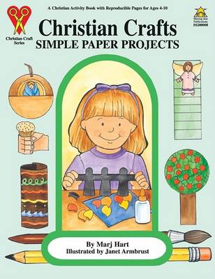 Book cover for Christian Crafts Simple Paper Projects