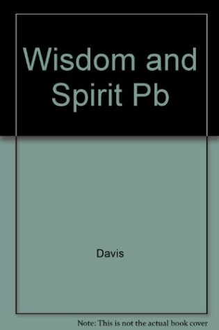 Cover of Wisdom and Spirit
