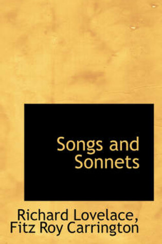 Cover of Songs and Sonnets