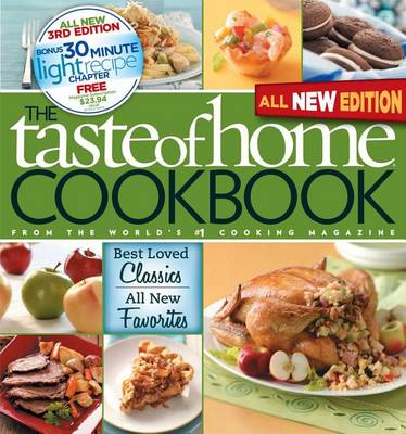 Book cover for Taste of Home Cookbook, 3rd Edition