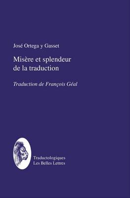 Book cover for Misere Et Splendeur de la Traduction