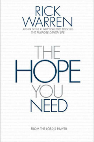 Cover of The Hope You Need