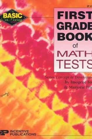 Cover of First Grade Book of Math Tests