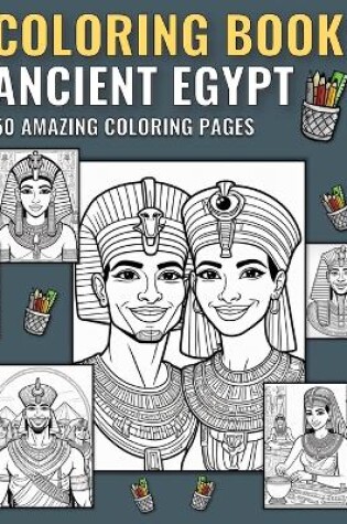 Cover of Ancient Egypt Coloring Book