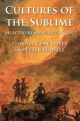 Book cover for Cultures of the Sublime