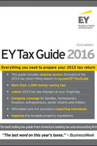 Cover of EY Tax Guide 2016