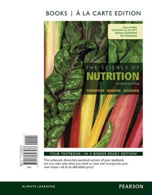 Book cover for The Science of Nutrition, Books a la Carte Edition