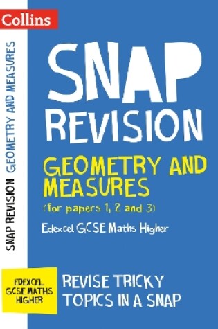 Cover of Edexcel GCSE 9-1 Maths Higher Geometry and Measures (Papers 1, 2 & 3) Revision Guide