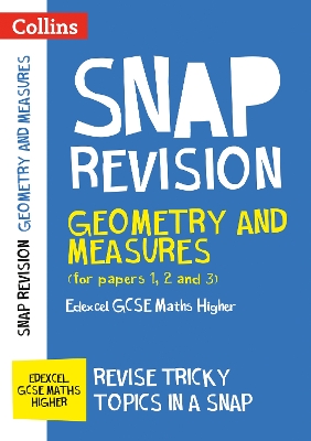 Cover of Edexcel GCSE 9-1 Maths Higher Geometry and Measures (Papers 1, 2 & 3) Revision Guide
