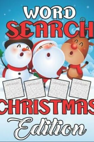 Cover of Word Search Christmas Edition