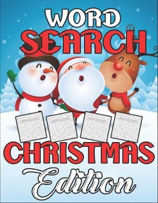 Book cover for Word Search Christmas Edition