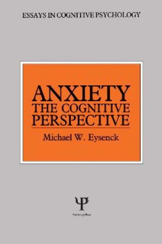 Cover of Anxiety