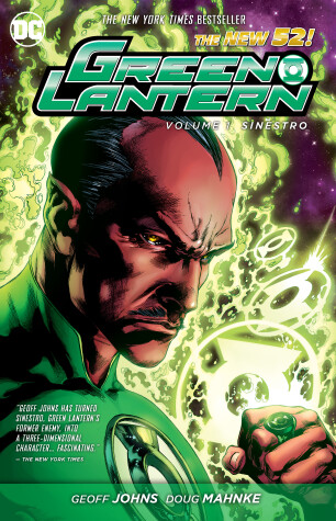 Book cover for Green Lantern Vol. 1: Sinestro (The New 52)