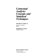 Book cover for Contextual Analysis