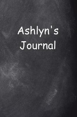 Book cover for Ashlyn Personalized Name Journal Custom Name Gift Idea Ashlyn