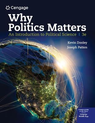 Book cover for Mindtap for Dooley/Patten's Why Politics Matters: An Introduction to Political Science, 1 Term Printed Access Card