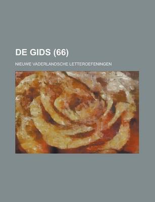 Book cover for de Gids; Nieuwe Vaderlandsche Letteroefeningen (66)