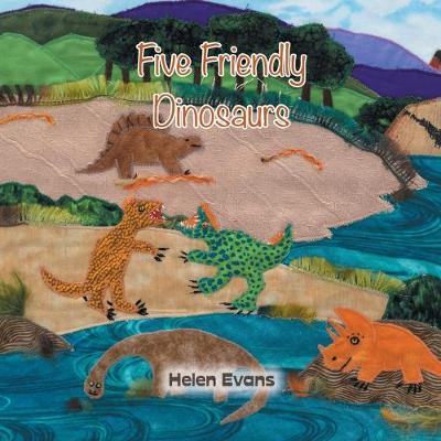 Book cover for Five Friendly Dinosaurs