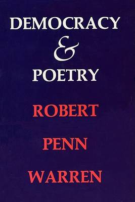 Book cover for Democracy and Poetry
