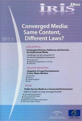 Book cover for Converged media