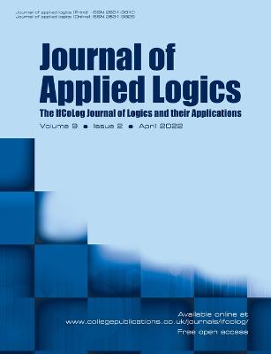 Cover of Journal of Applied Logics. The IfCoLog Journal of Logics and their Applications, Volume 9, Issue 2, April 2022